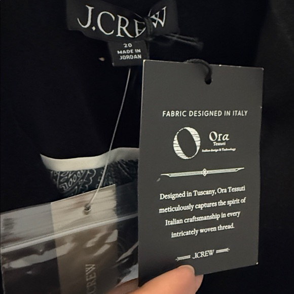 J. Crew Madelyn Blazer in Black Velvet - Picture 8 of 8